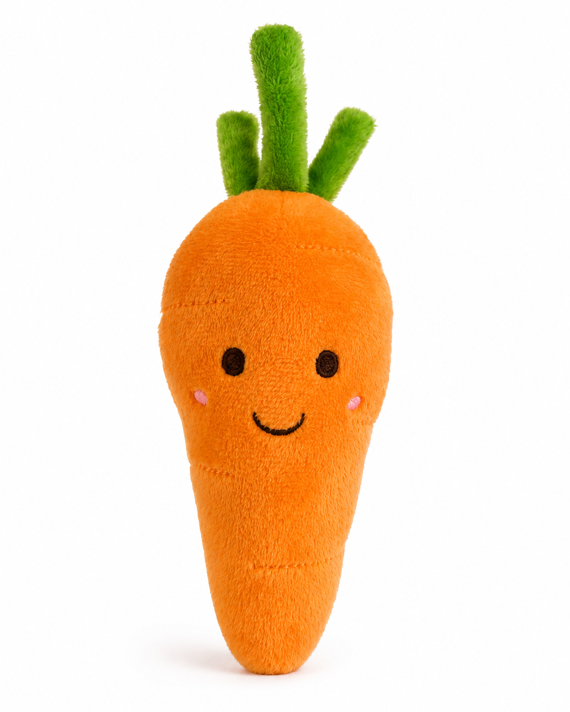 Carrot Squeaky Plush Dog Toy