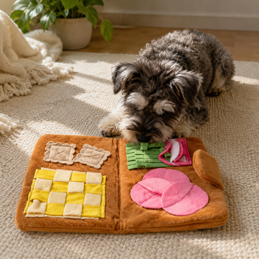 Menu Snuffle & Hide Book