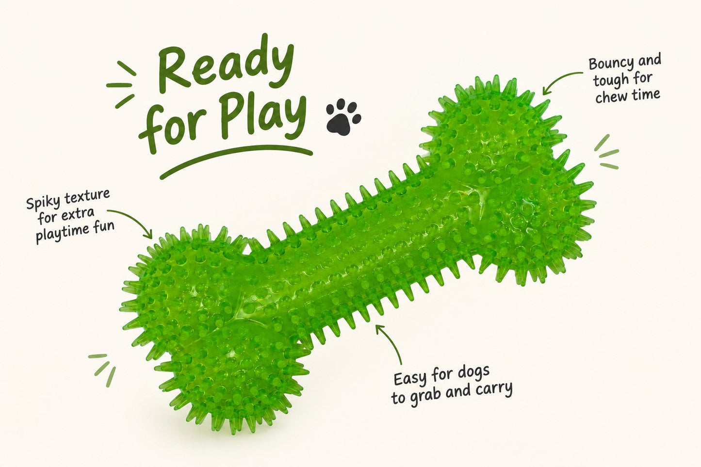 Rubber Chew Bone