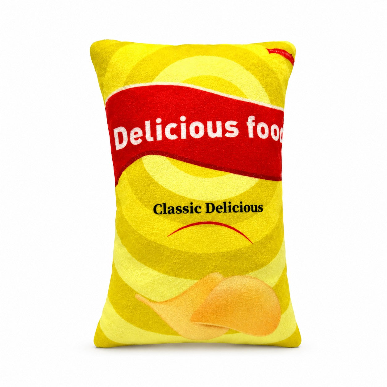 Squeaky Chip Packet Toy